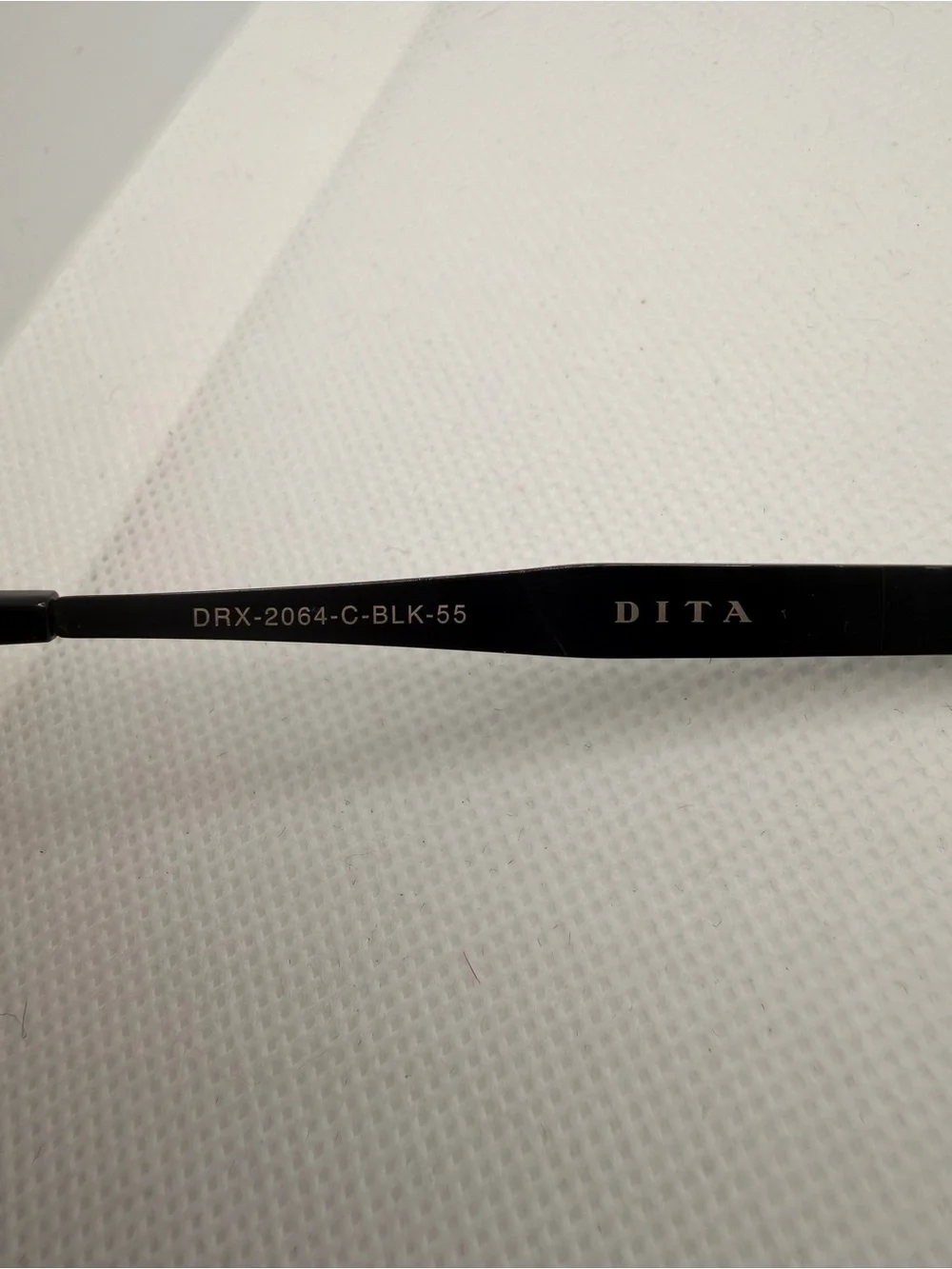 DITA Statesman Three DRX-2064-C-BLK-55 Matte Black Titanium Eyeglasses 55